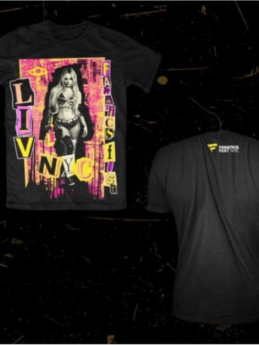 WWE Fanatics Fest 2026 Liv Morgan T-shirt Presale XL